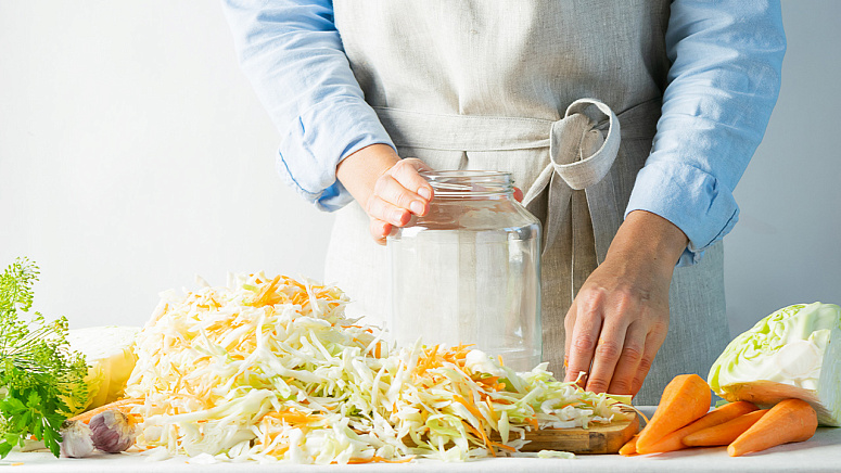 как готовят квашенную капусту фото