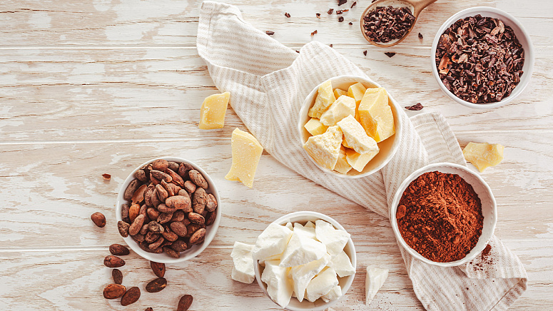 Продукты из какао-бобов