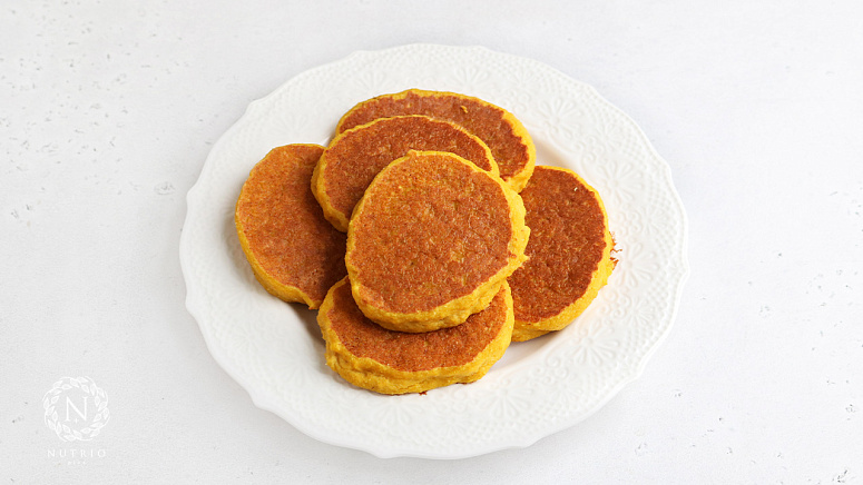 Тыквенные оладьи фото