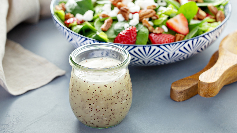 соус из мака к салатам фото