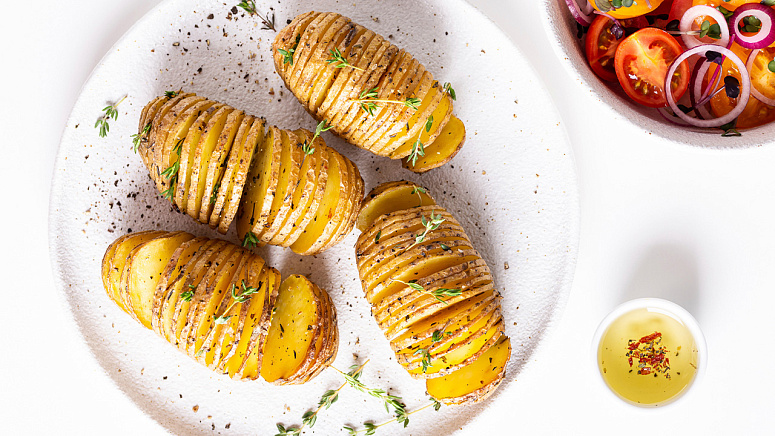 Запеченный картофель фото