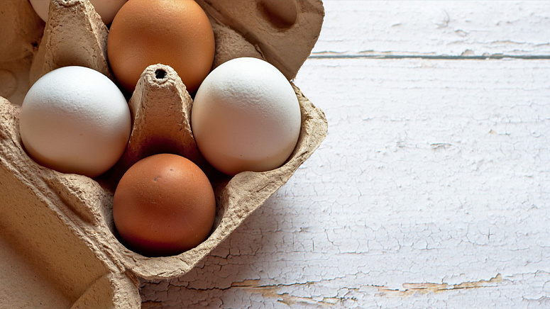 яица, коробка, доска