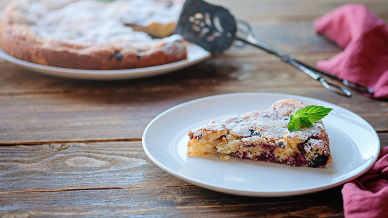 выпечка с шелковицей фото