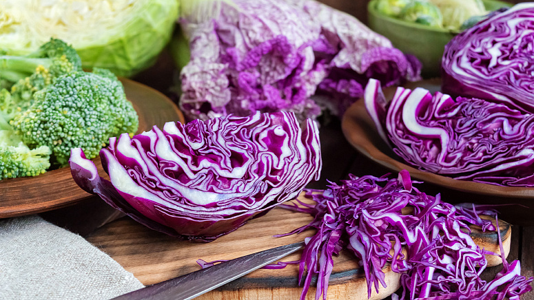 Капуста краснокочанная фото