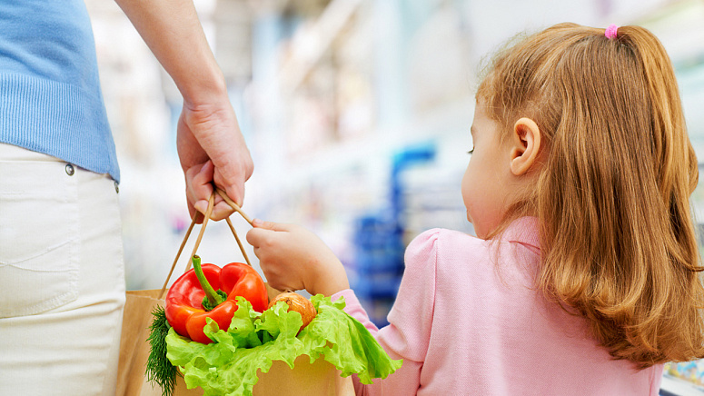 перец, салат, девочка