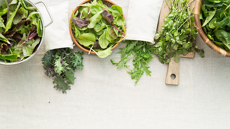 зелень, салат