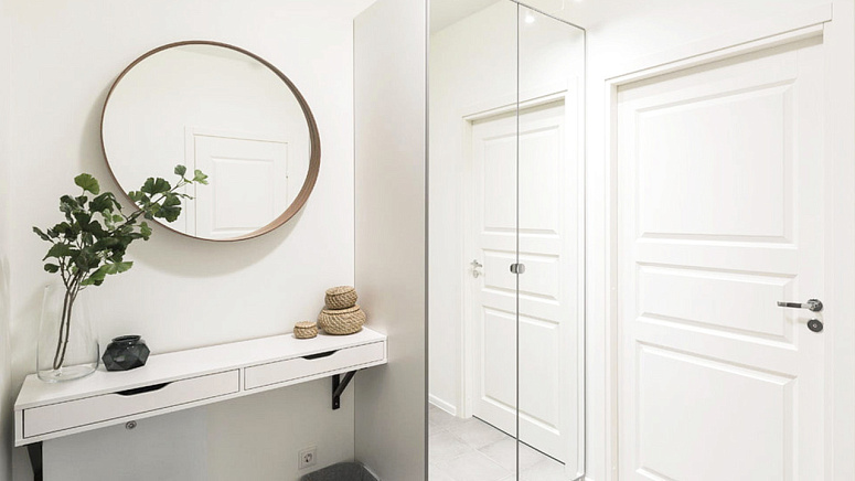 зеркало, дверь