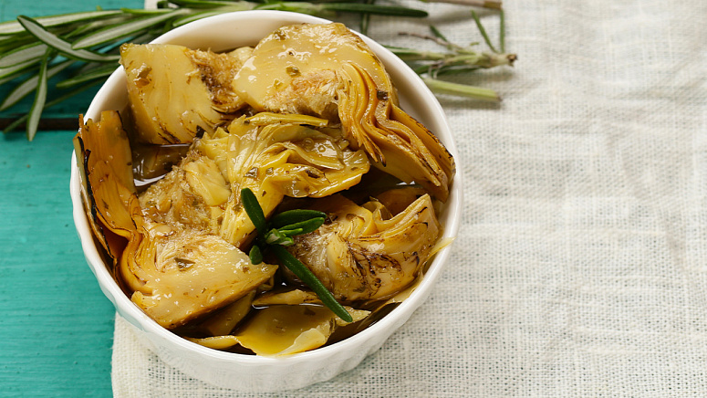 печеный артишок фото