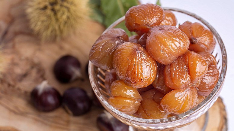 Десертный каштан фото