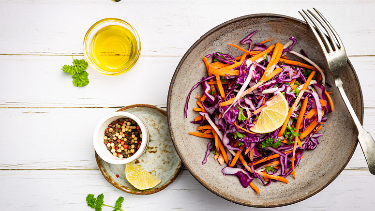 салат с капустой фото