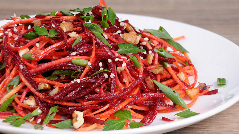 салат щётка фото