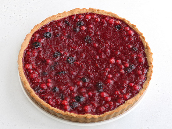 Клюквенный пирог