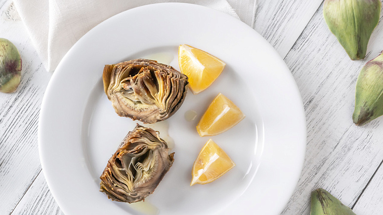 запеченный артишок фото