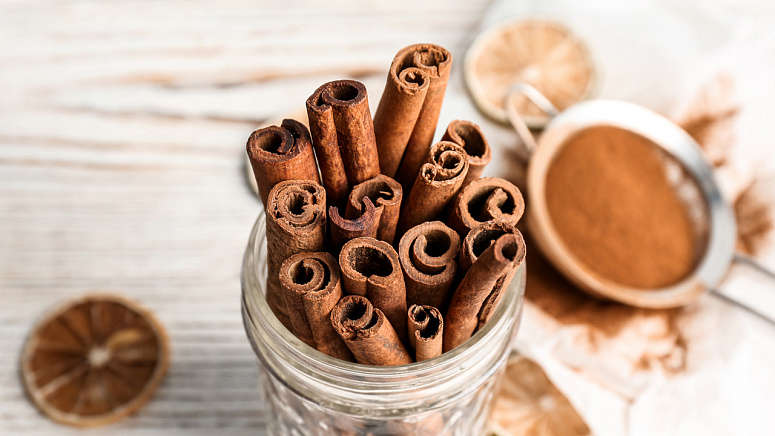 корица палочки фото