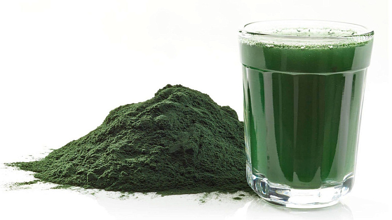 хлорелла, стакан