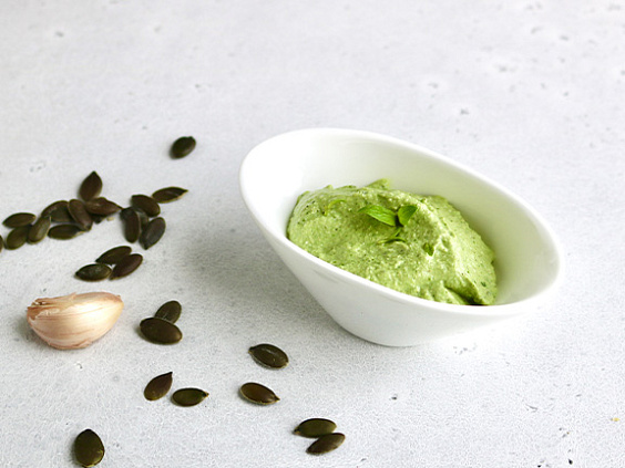 Сливочный соус песто