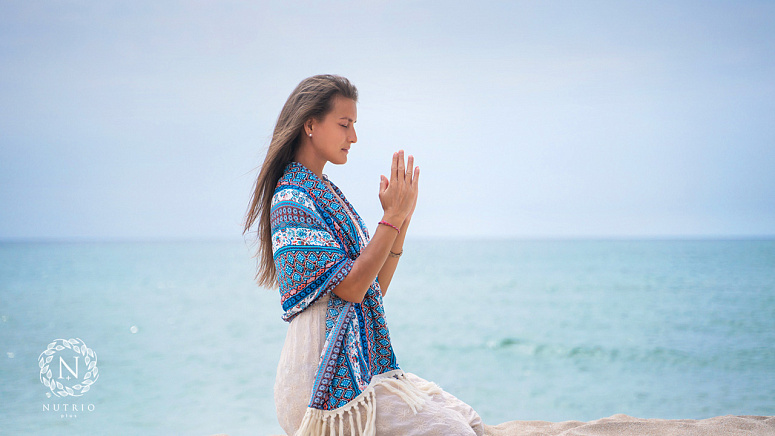 море, намасте фото