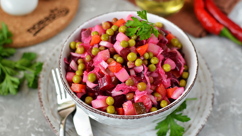 Винегрет фото