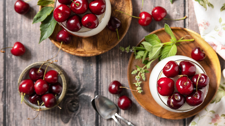 спелая черешня фото