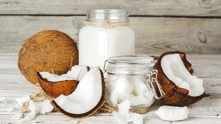 кокос, кокосовое молоко фото